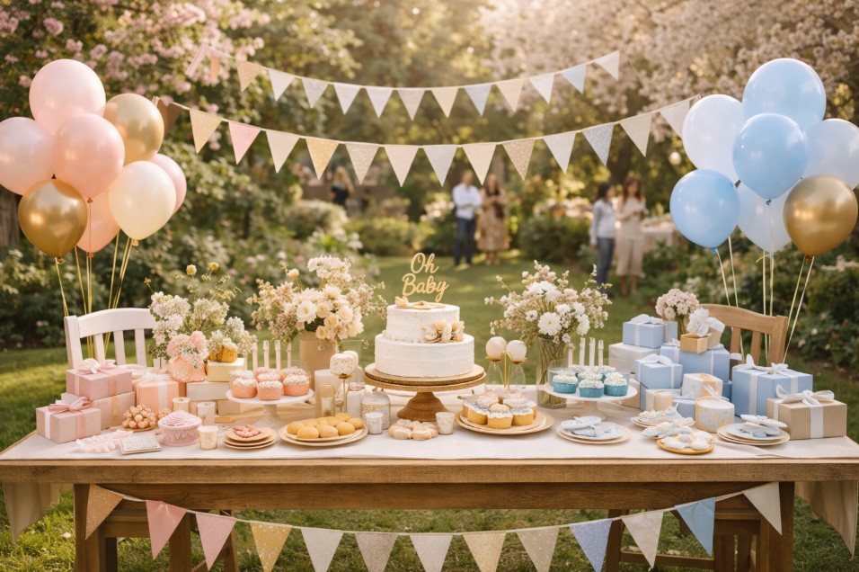 Baby shower fille, garçon ou thème neutre : 10 idées déco pour une fête vraiment canon